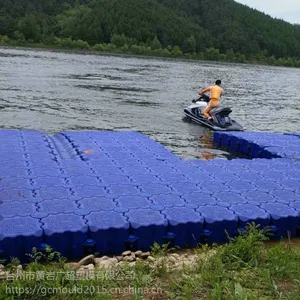 供应旅游观光水上浮筒栈道 水上钓鱼平台搭建浮筒