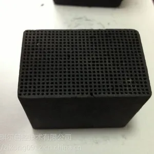废气过滤专用方孔径蜂窝活性炭 安琪尔高吸附蜂窝状活性碳化水净气类活性炭