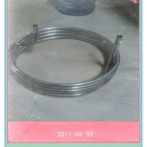 优质耐腐蚀电镀钛管降温器批发 各种规格TA2钛螺旋管蒸气换热器厂家