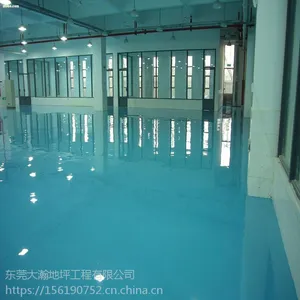 地坪漆施工队,地面刷漆,无尘净化车间 环氧地坪漆
