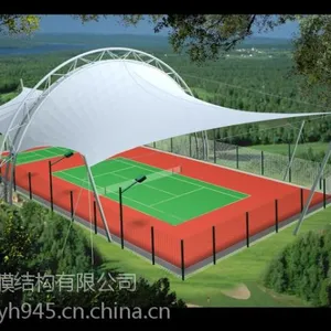 泉州膜结构网球场,三明膜结构遮阳篷设计施工