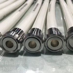 厂家供应 耐高温透明钢丝软管 食品级硅胶管 白色夹布硅胶软管 食品级输酒软管 编织夹线软管