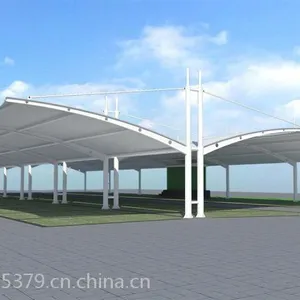 绍兴车棚定制、绍兴钢结构车棚定制、绍兴膜结构车棚定制