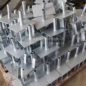 广东混凝土独立竖支撑工字梁顶托装配式建筑预制楼板构件专用木方梁顶托工装