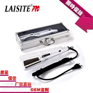 卷直两用直发器负离子创新LED显示屏智能发廊专用卷发器莱斯特厂家直销OEM