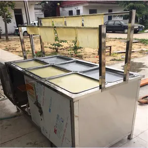豆腐皮机厂家 全自动磨浆搅拌制皮一体机 邦腾供应