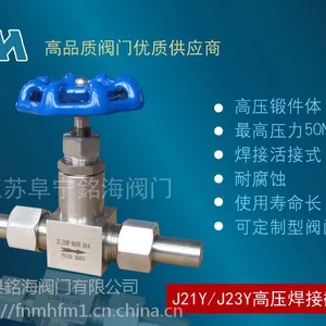 超高压气体不锈钢焊接式截止阀