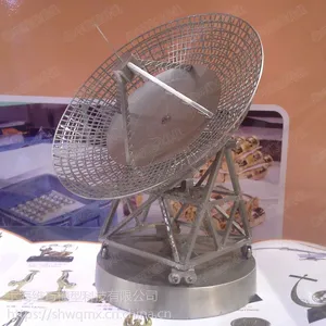 定制仿真军事桌面摆件工艺品 金属雷达模型