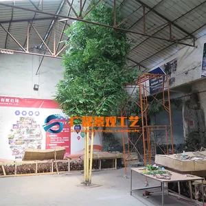 广晟景观仿真榕树假黄杨木榕树 商场 餐馆工程园艺酒吧场景布置装饰树 植物 纯手工定制仿真假树