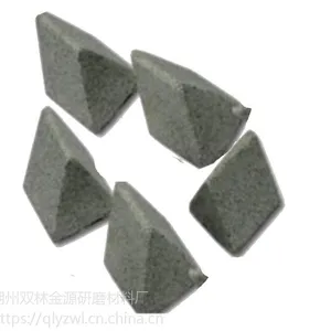 金源棕刚玉磨料大全,去毛刺棕刚玉抛磨石,棕刚玉抛磨块价格,专业生产抛光研磨材料
