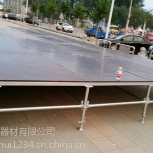 河南万和 1.22 钢铁雷亚架拼装舞台 专业制造