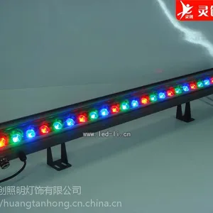 湖北武汉外控LED洗墙灯厂家 工程品质 双重防水质量有保障-灵创照明