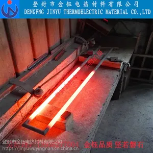 登封金钰厂家直销磁性材料烧结炉用U型硅碳棒:规格Φ35*680*500*100 使用温度1200度