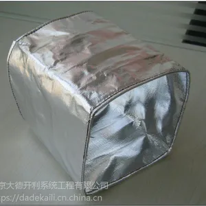 b一级阻燃铝箔布通风软管软连接/玻纤柔性复合软管 北京大德开利