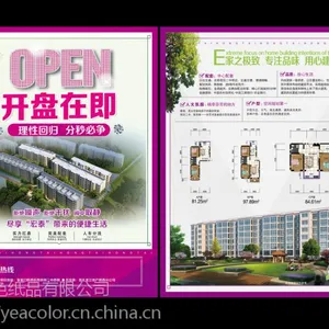 印刷铜版纸宣传单 DM单色彩饱满图案精美