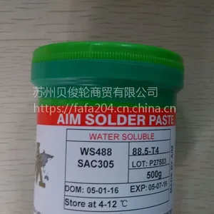 AIM SAC305 WS488 88.5-T4水洗锡膏