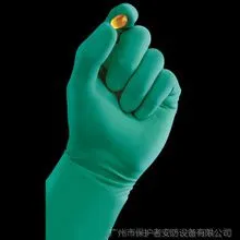 安思尔73-701 一次性氯丁橡胶防化学手套 实验室手套