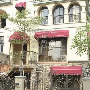 绿华雅专业制作法式篷、***酒吧步行街休闲装饰蓬、铝合金户外窗户别墅雨棚