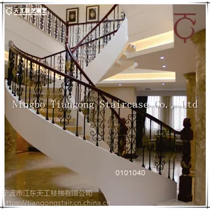 简约欧式铁艺立杆 宁波天工楼梯铁艺楼梯扶手立杆