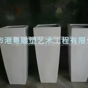 东莞厂家玻璃钢花盆玻璃钢花缸道路绿化种植花箱户外玻璃纤维花钵