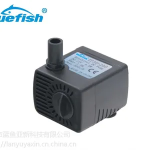 蓝鱼鱼缸水族抽水循环泵 流水摆件水泵滴灌用微型潜水泵