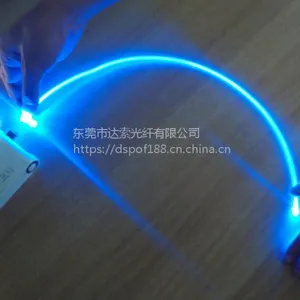 1.5mm鼠标导光条,发光条,通体侧面发光光纤