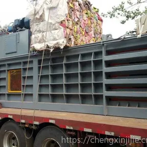 河南郑州宝泰机械小型液压矿泉水瓶打包机二手转让厂家直销