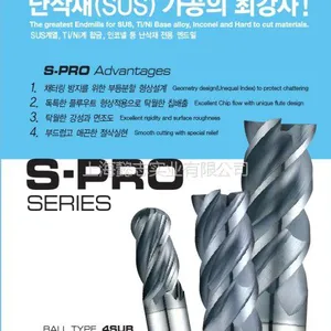 韩国进口韩松S-PRO系类钨钢铣刀优势销售