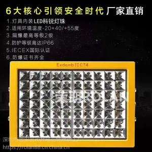 100W加油站专用防爆投光灯订制