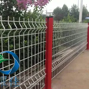 桃型柱双横丝护栏网-耀佳丝网护栏网厂