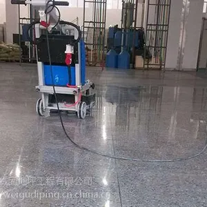 东莞寮步水磨石地面起灰怎么处理 厂房旧地面翻新 威固硬化地坪施工