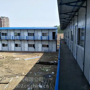河北沧州钢结构工地用活动房祈虹彩钢板