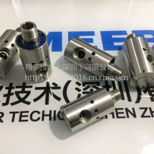 梅尔双向高速不锈钢通水螺纹旋转接头生产制造企业