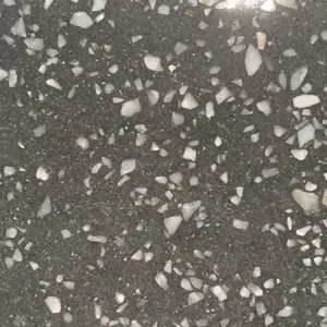 无机生态水磨石品牌专卖店使用,设计师选用环保石材