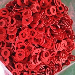厂家定制红钢纸垫片 电机绝缘加厚垫圈介子快巴红钢纸垫片定做