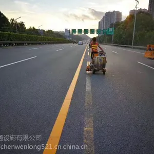福田停车位划线-深圳道路热熔划线-小区划线-消防禁停网格划线-兴顺