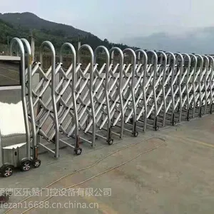 顺德伸缩门厂安装伸缩门电动伸缩门价格定做伸缩门伸缩门材料
