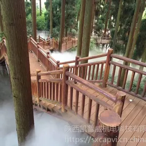 西安景观造雾设计施工 凯普威人造雾