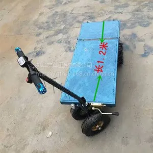 小型电动手推车 进电梯楼层运输车平板车