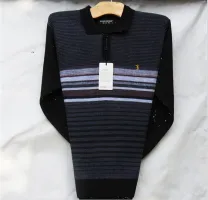 中老年男装毛衣外贸韩版中老年服装批发地摊货源毛衣 男