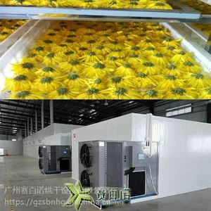 金丝皇菊热泵烘干机 高效保温热泵烘干房