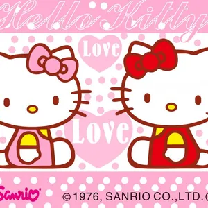 �޷���ͱڻ��ɰ���ɫHELLOKITTYè�Ƶ�KTV��ֽ�����ͯ��ͨǽֽ