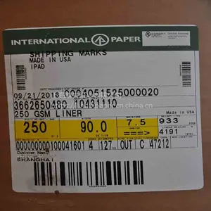 �Ϻ�������������ţ��ֽ ����ȫľ��ʳƷ��ţ��ֽ International Paper