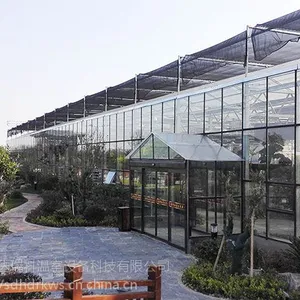 连栋温室 山东豪达瑞科热镀锌PC 板连栋温室