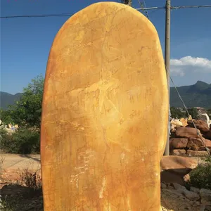 峰景园林供应村牌石，刻字文化石，黄腊石厂家