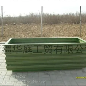 新疆道路花箱/新疆塑木花箱耐酸碱防水/昌吉花箱生产厂家