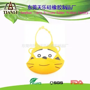 【厂家定制】儿童围兜,饭兜,防水硅胶围兜,东莞厂家