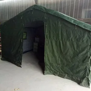 石家庄工地棉帐篷加厚防雨帐篷抗震救灾帐篷 防汛抢险电力帐篷达森亚牌防汛帐篷亚森帐篷厂