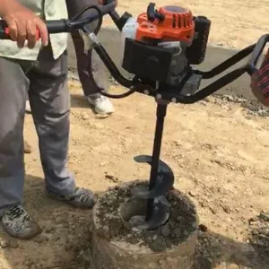 作业速度快的桩心取土机节能