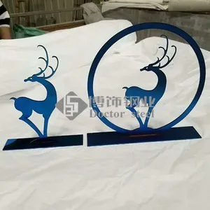 宝石蓝不锈钢,不锈钢真空电镀厂,电镀不锈钢制品,不锈钢镀钛